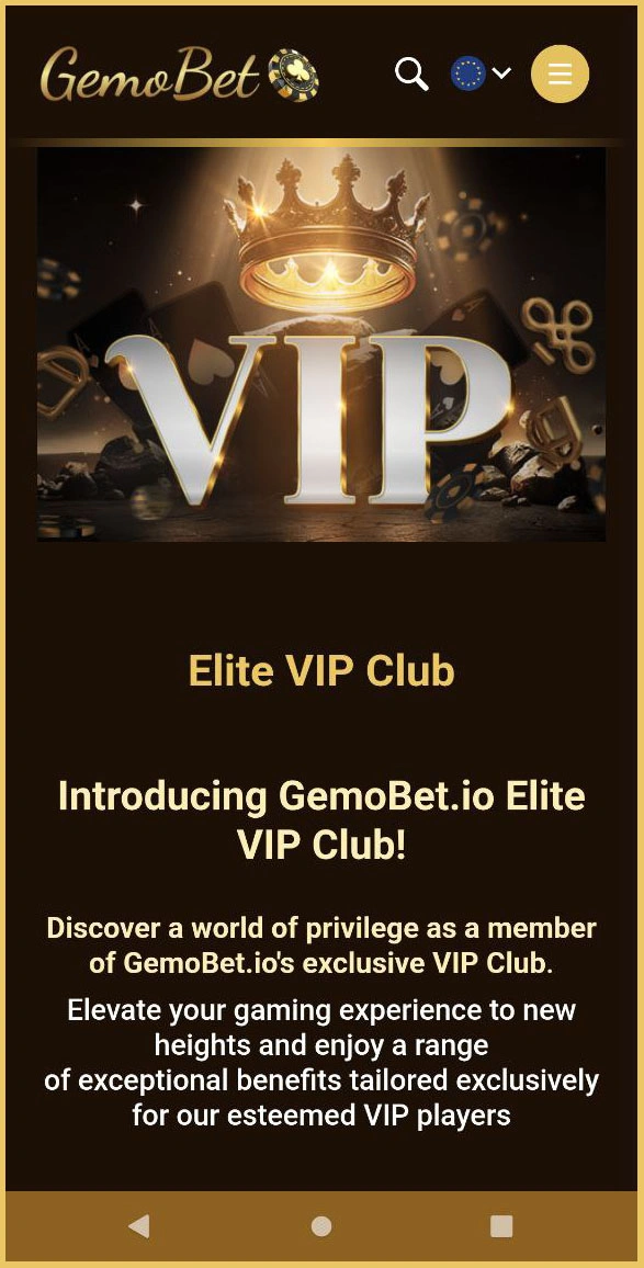VIP-Club Vorteile und Premium-Zugänge bei Gemobet Casino
